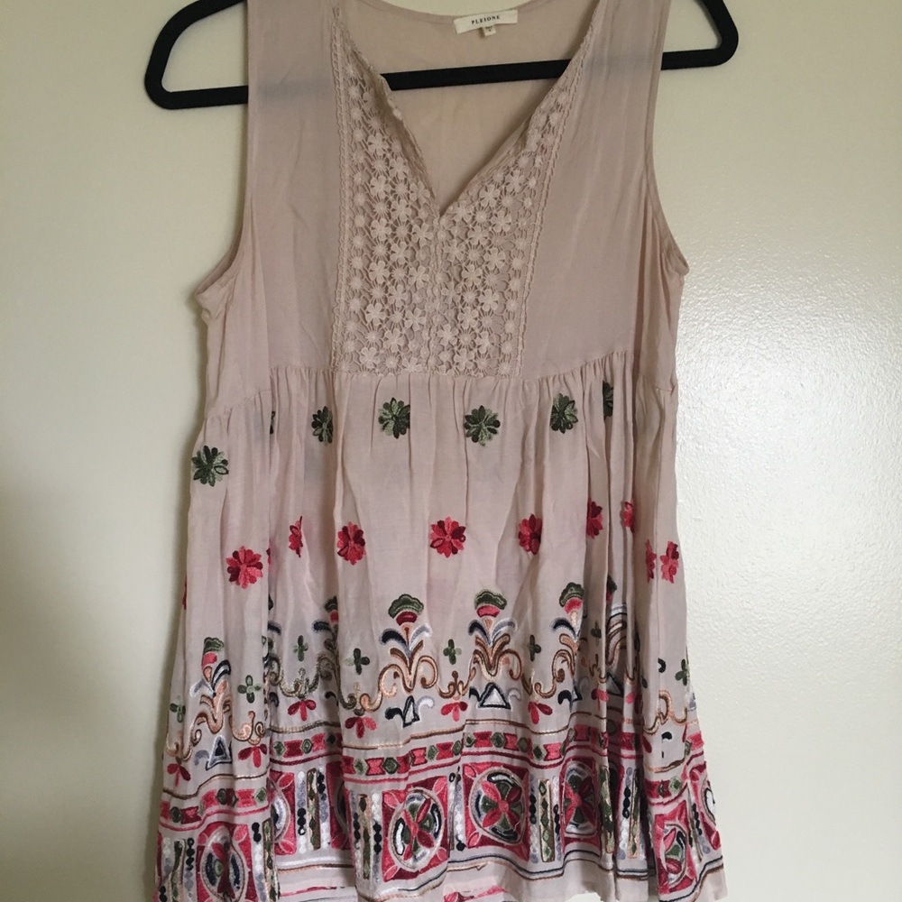 Embroidered tunic